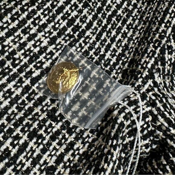 NWT | Bishop & Young | Cavalli Blazer | Metallic Tweed | Large - Picture 10 of 15